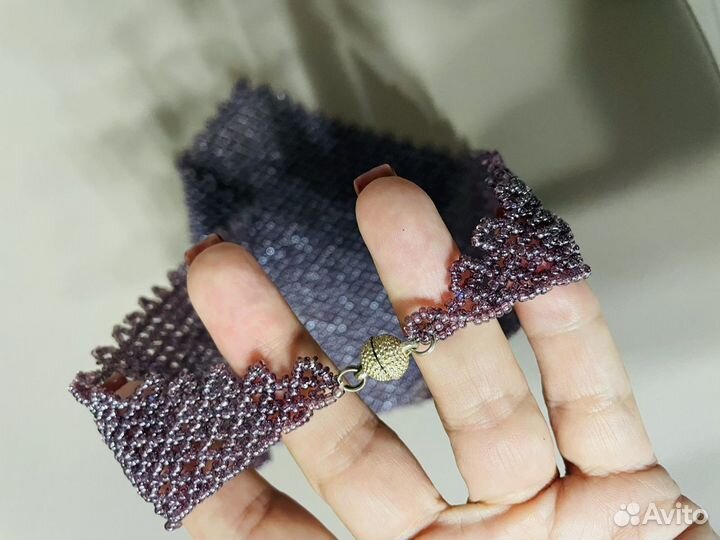 Платок из бисера