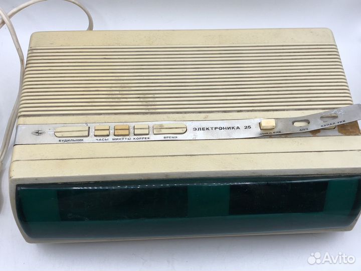 Часы настольные Электроник 25 СССР