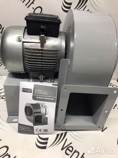 Вентилятор радиальный улитка