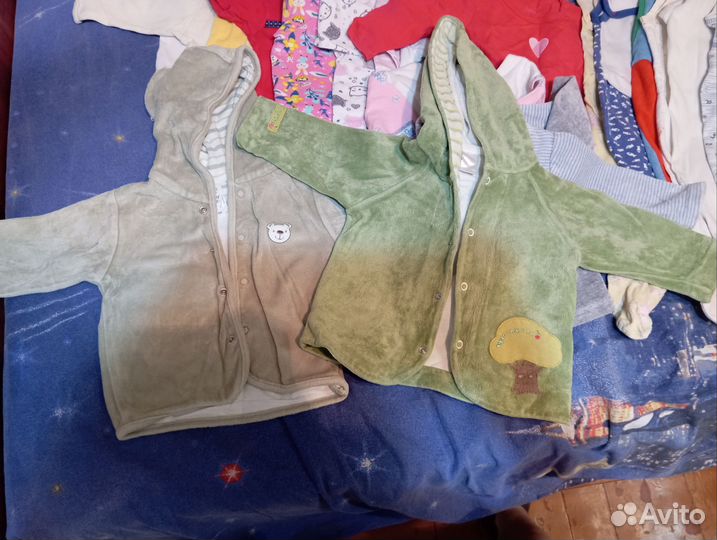 Вещи детские для новорожденного 62-68 пакетом