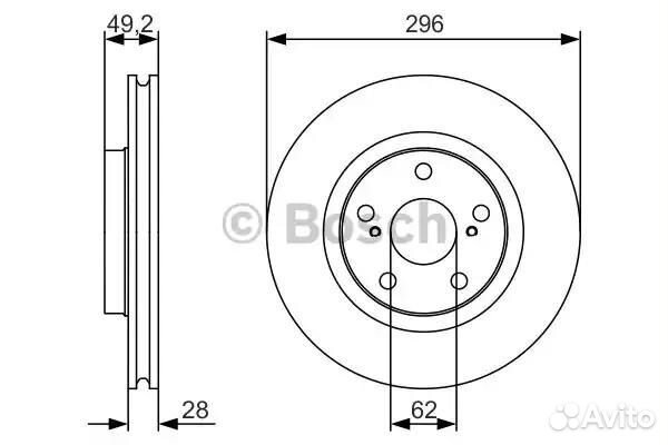 Диск тормозной