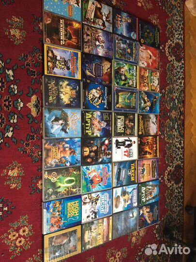 Лицензионные DVD-диски с фильмами и мультфильмами