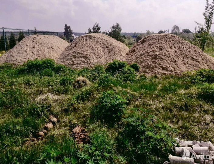 Карьерный песок в наличии