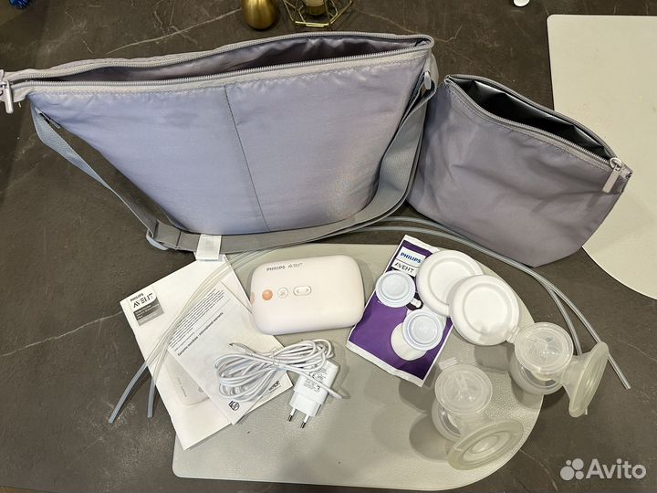 Молокоотсос avent электрический двойной