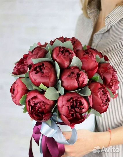 Пионы Букет пионов