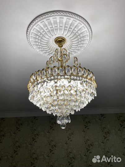Люстра хрустальная