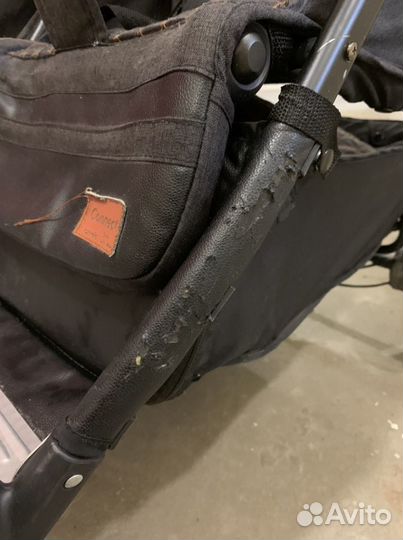 Коляска для двойни carrello connect 2 в 1