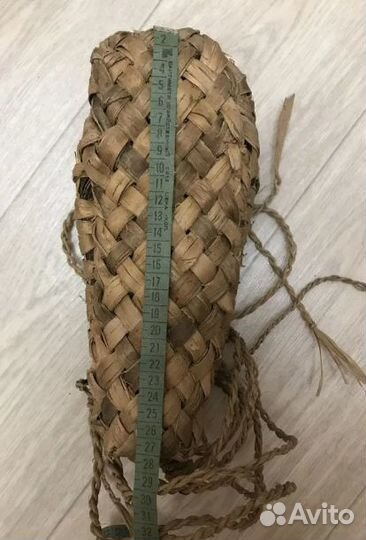 Лапти старинные в хорошем состоянии