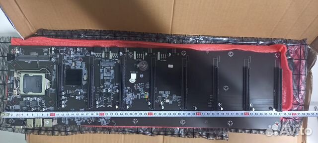 Для майнинга. 8 видеокарт. Новая