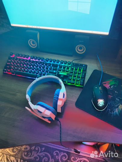 Игровой пк с монитором