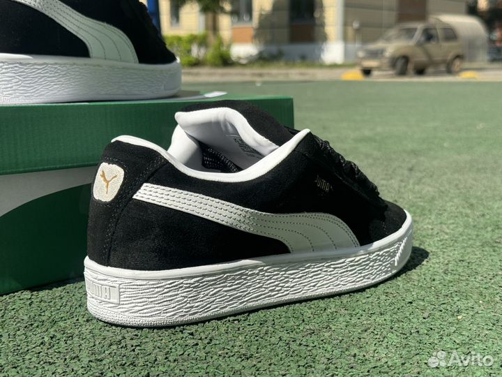 Puma Suede XL дутыши черные