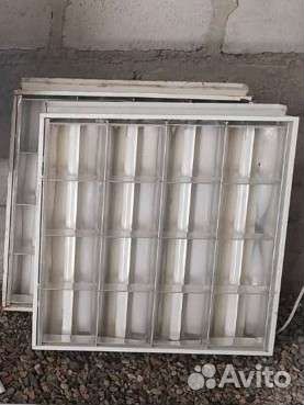 Светильник лво 4х18Вт встраиваемый