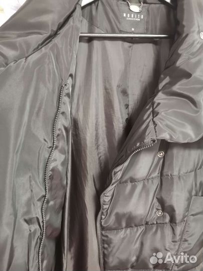 Пальто mohitо пуховик демисезон 46р
