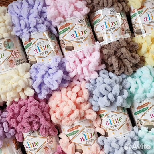 Пряжа Alize puffy
