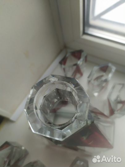 Антикварный штоф стопки 