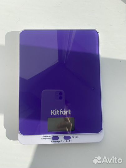 Весы кухонные kitfort