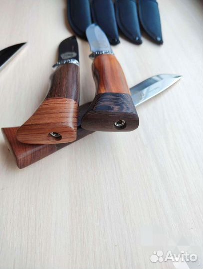 Нож охотничий Лев, Тигр, Медведь, Волк