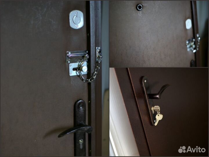 Дверь входная металлическая