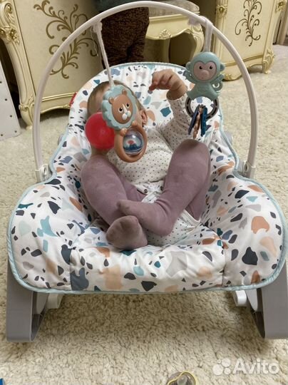 Шезлонг fisher price