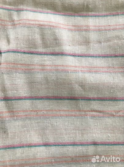 Ткань лен СССР, на простыни, полотенца