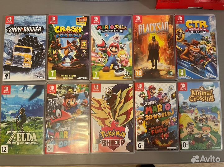 Nintendo switch oled, игры на nintendo switch