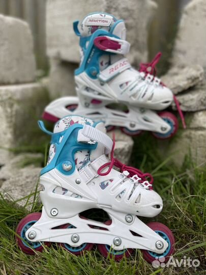Детские раздвижные ролики 28размер