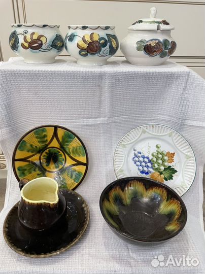 Посуда фаянс зик Конаково и другое