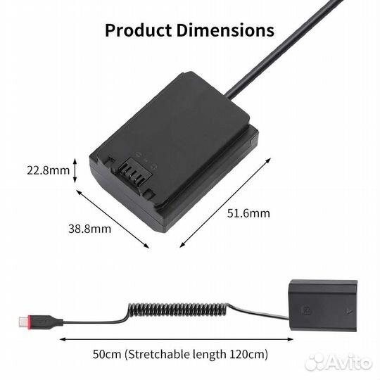 Адаптер KingMa TC-npfz100