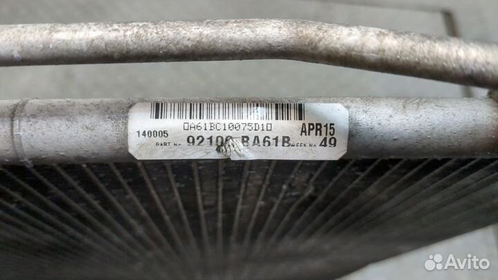 Радиатор кондиционера Nissan Pulsar, 2015