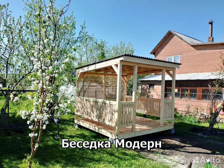 Беседки. Свыше 100 вариантов беседок