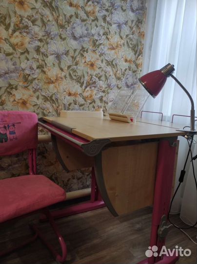 Растущая парта и стул Дэми+аксессуары в подарок