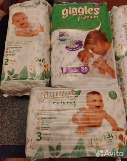 Подгузники памперсы премиум все размеры