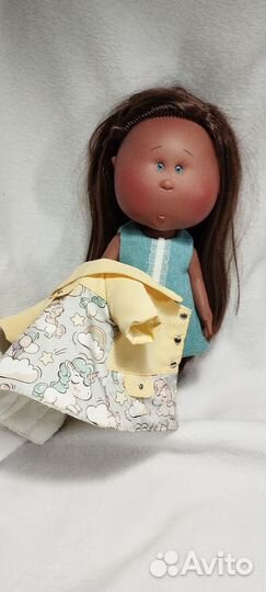 Платье и пальто на Мию 30см