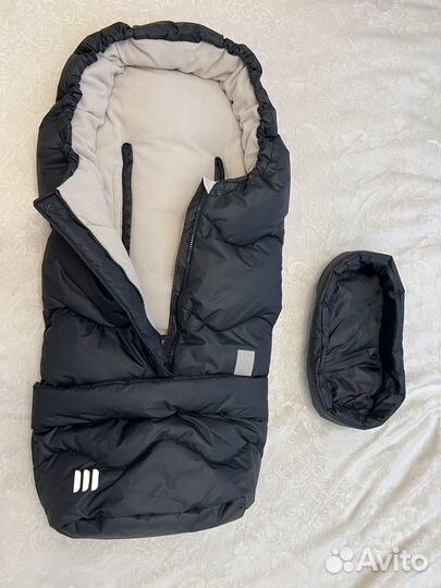 Зимний конверт трансформер в коляску leokid