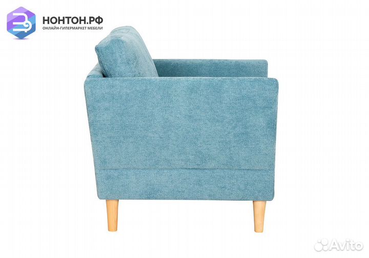 Кресло Олби бирюзовое