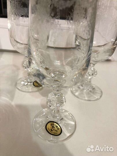 Бокалы bohemia Чехословакия