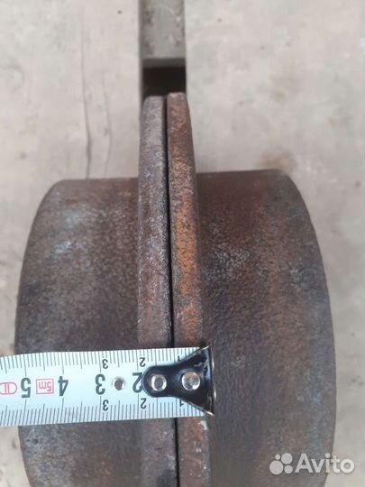 Задние тормозные диски mitsubishi lancer 9