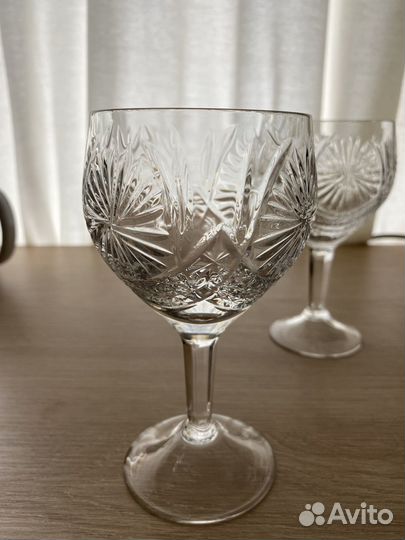 Фужеры хрустальные СССР