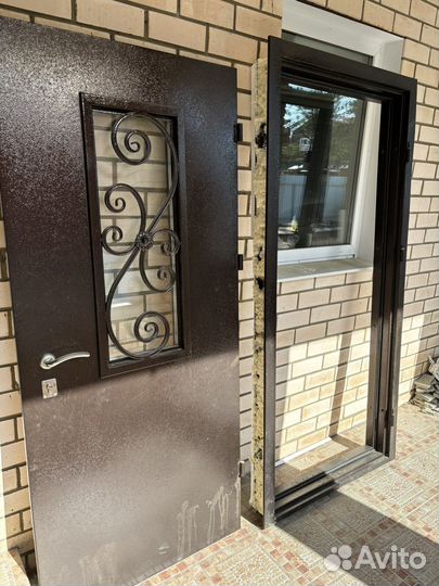 Дверь входная железная бу