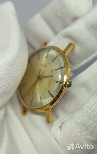 Часы Луч позолоченные СССР