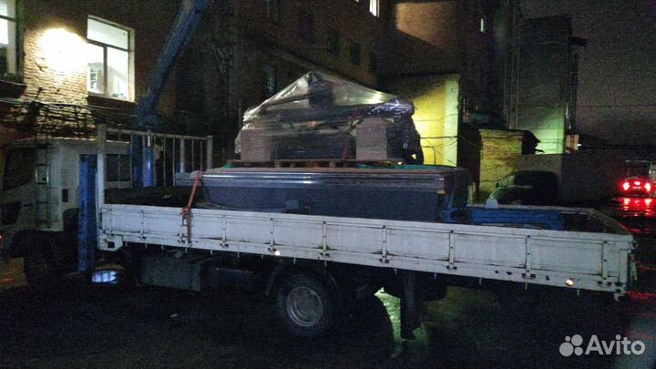 Разгрузка крупногабаритных грузов