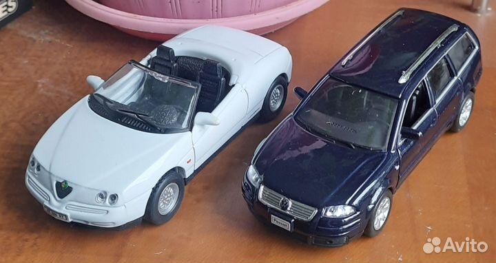 Модели от Welly 1:34 - 1:39