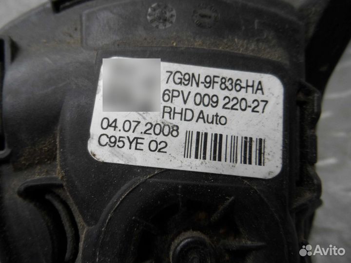 Педаль газа Land Rover Freelander 2 FA 7G9N9F836HA