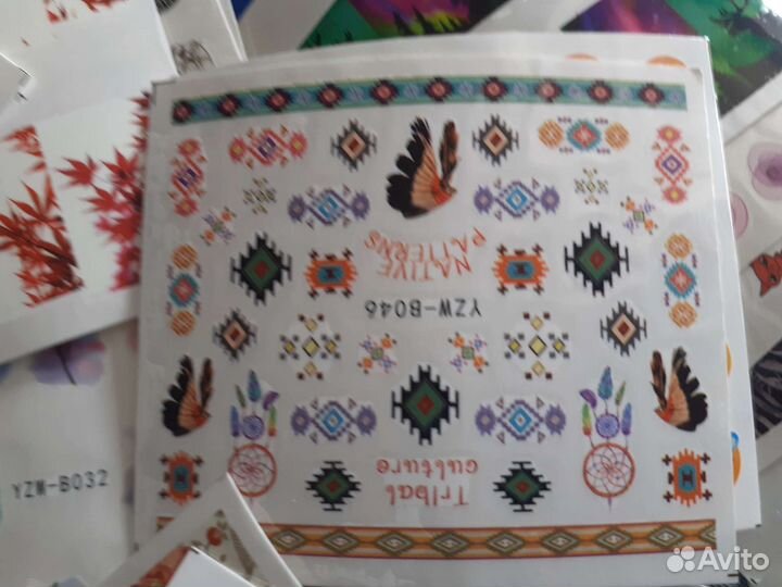 Наклейки для ногтей