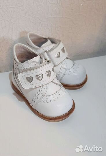 Ботинки демисезонные для девочки 19 размер