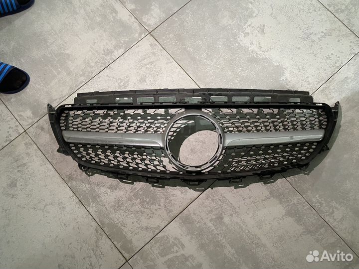 Решетка радиатора на mercedes w 212