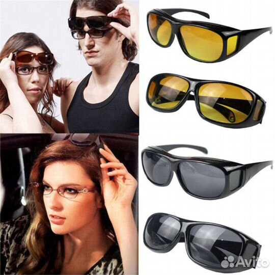 Очки HD vision wraparounds для вождения