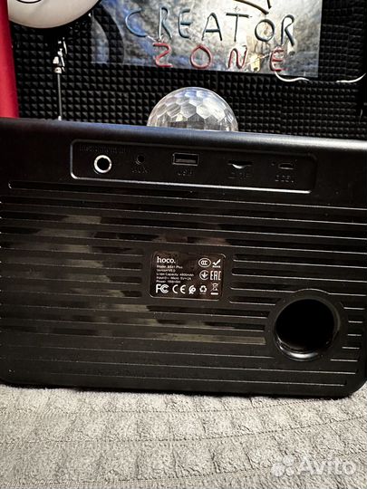 Колонка с караоке hoco