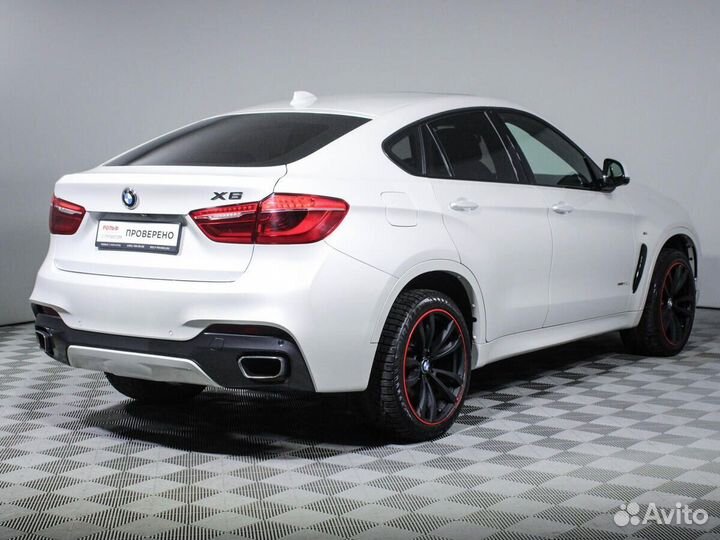 BMW X6 3.0 AT, 2015, 80 500 км