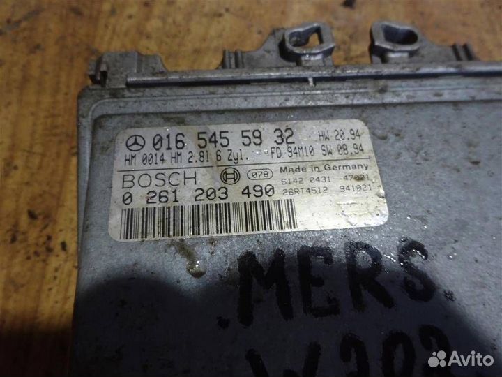 Блок управления двигателем Mercedes-Benz C-класс